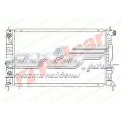 6523083 Polcar radiador refrigeración del motor