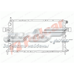 556008-2 Polcar radiador refrigeración del motor