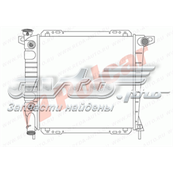 Radiador refrigeración del motor 3269081 Polcar