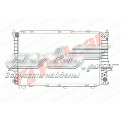 1316086 Polcar radiador refrigeración del motor