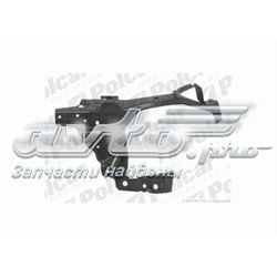 Soporte derecho del radiador (panel de montaje para faros) 6312042 Opel