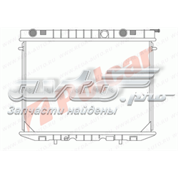 558008-1 Polcar radiador refrigeración del motor