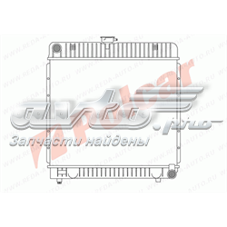 501308-1 Polcar radiador refrigeración del motor