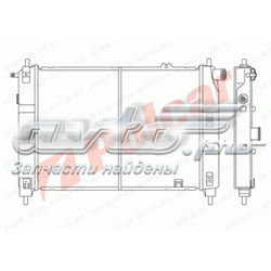 5505085 Polcar radiador refrigeración del motor