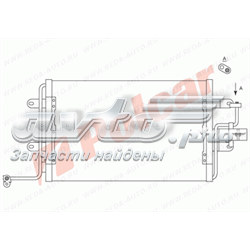 1323K8C2 Polcar condensador aire acondicionado