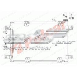 7424K8C1 Polcar condensador aire acondicionado