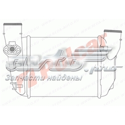 1325J81X Polcar radiador de aire de admisión