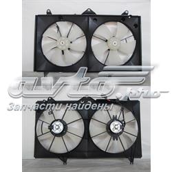 Difusor de radiador, ventilador de refrigeración, condensador del aire acondicionado, completo con motor y rodete para Toyota Venza (AGV1, GGV1)