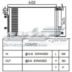 PXNCB048 Parts-Mall condensador aire acondicionado