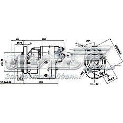 9141430 Magneton motor de arranque