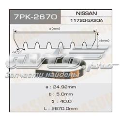 7PK2670 Masuma correa trapezoidal