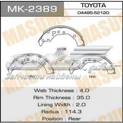 MK2389 Masuma zapatas de frenos de tambor traseras