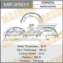 4654022020 Toyota juego de zapatas de frenos, freno de estacionamiento