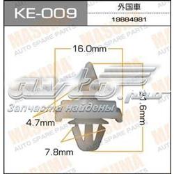 KE009 Masuma clips de fijación de moldura de puerta