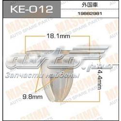 A0089970381 Mercedes Clip de fijación del guardabarros delantero