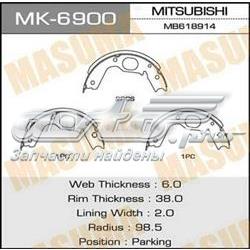 MK6900 Masuma juego de zapatas de frenos, freno de estacionamiento