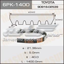 6PK1400 Masuma correa trapezoidal