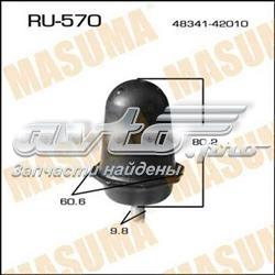 RU570 Masuma almohadilla de tope, suspensión, brazo de suspensión trasero inferior