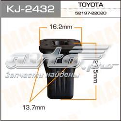 5219722020 Toyota clips de fijación de parachoques trasero