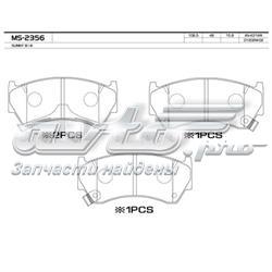 MS2356 Masuma pastillas de freno delanteras