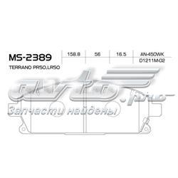 Pastillas freno delanteras Masuma MS2389 precio, desde 29,46 EUR