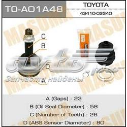 TOA01A48 Masuma junta homocinética exterior delantera derecha
