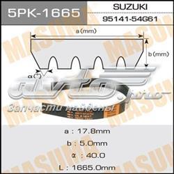 5PK1665 Masuma correa trapezoidal