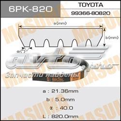 6PK820 Masuma correa trapezoidal