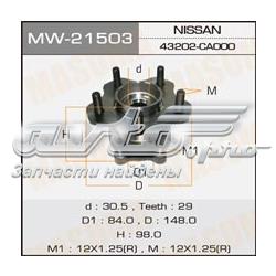 MW21503 Masuma cubo de rueda trasero