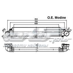 Intercooler 30161A NRF