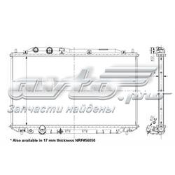 Radiador refrigeración del motor 56049 NRF