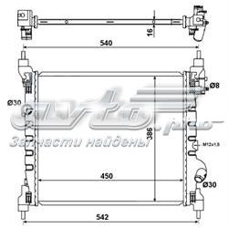 Comprar 95423942 General Motors Radiador de auto