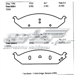 MKD650 Friction Master pastillas de freno delanteras