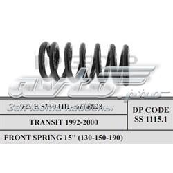Muelle de suspensión eje delantero Ford Transit 4 E