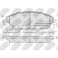 Comprar PN1845 Nibk Pastillas delanteras de freno