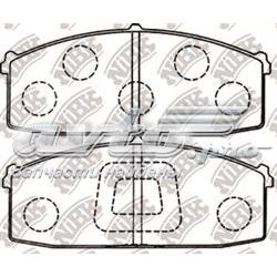 PN2013 Nibk pastillas de freno delanteras