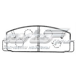 PN5203 Nibk Pastillas freno traseras