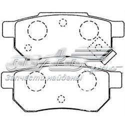 PN8206 Nibk pastillas de freno traseras