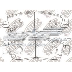 PN4802 Nibk pastillas de freno traseras