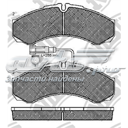 PN0073W Nibk pastillas de freno traseras