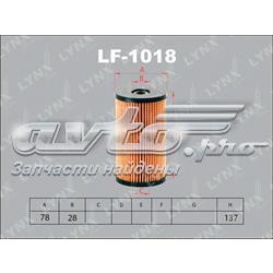 LF1018 Lynxauto filtro combustible