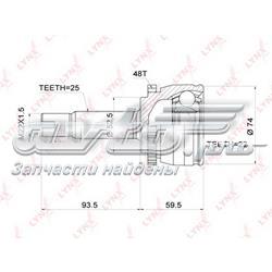 CO3696A Lynxauto junta homocinética exterior delantera