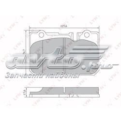 BD7567 Lynxauto pastillas de freno delanteras