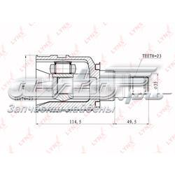 CI7502 Lynxauto junta homocinética interior delantera izquierda