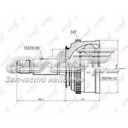 CO3446A Lynxauto junta homocinética exterior delantera