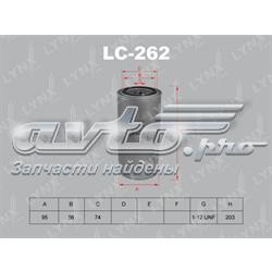 LC262 Lynxauto filtro de aceite