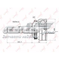 CO5901A Lynxauto junta homocinética exterior delantera