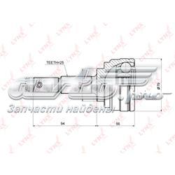 CO3678 Lynxauto junta homocinética exterior delantera