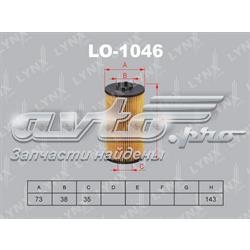 LO1046 Lynxauto filtro de aceite