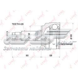 CO3700 Lynxauto junta homocinética exterior delantera
